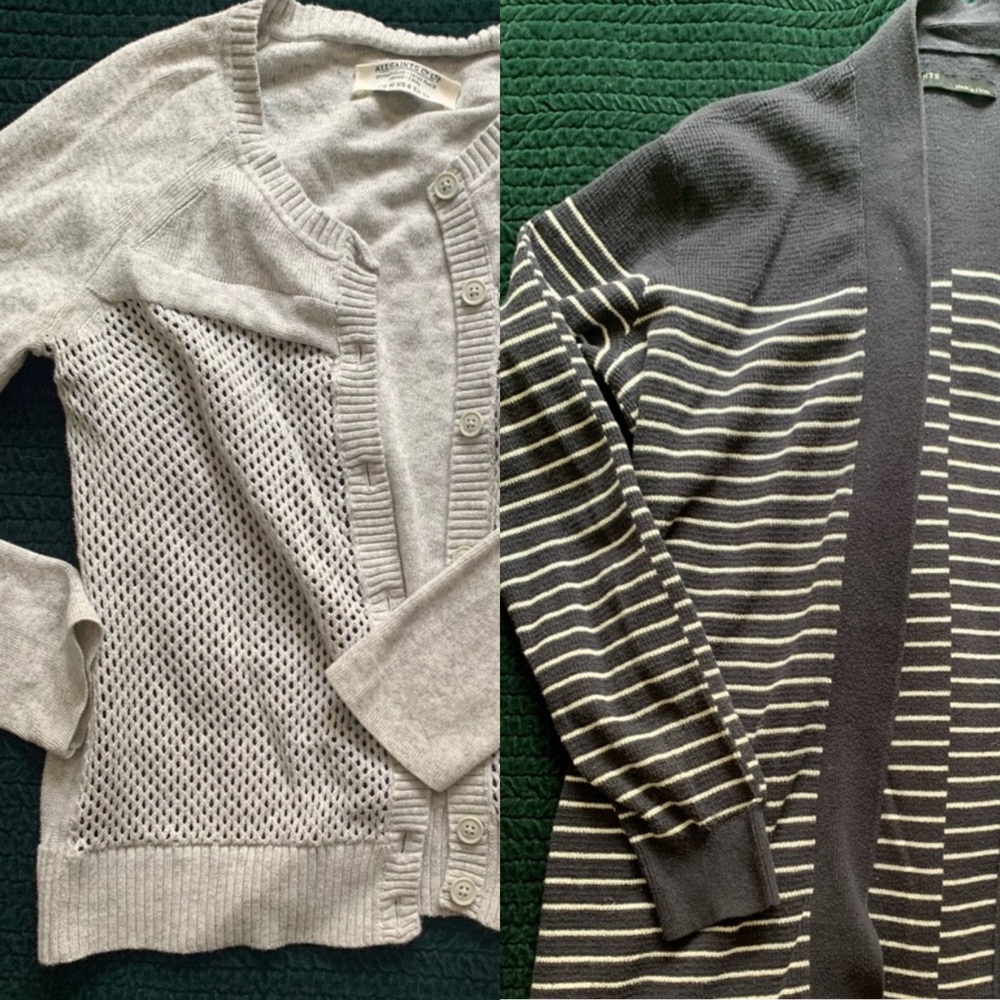 All Saints Long Striped Cardigan BUNDLE- donated